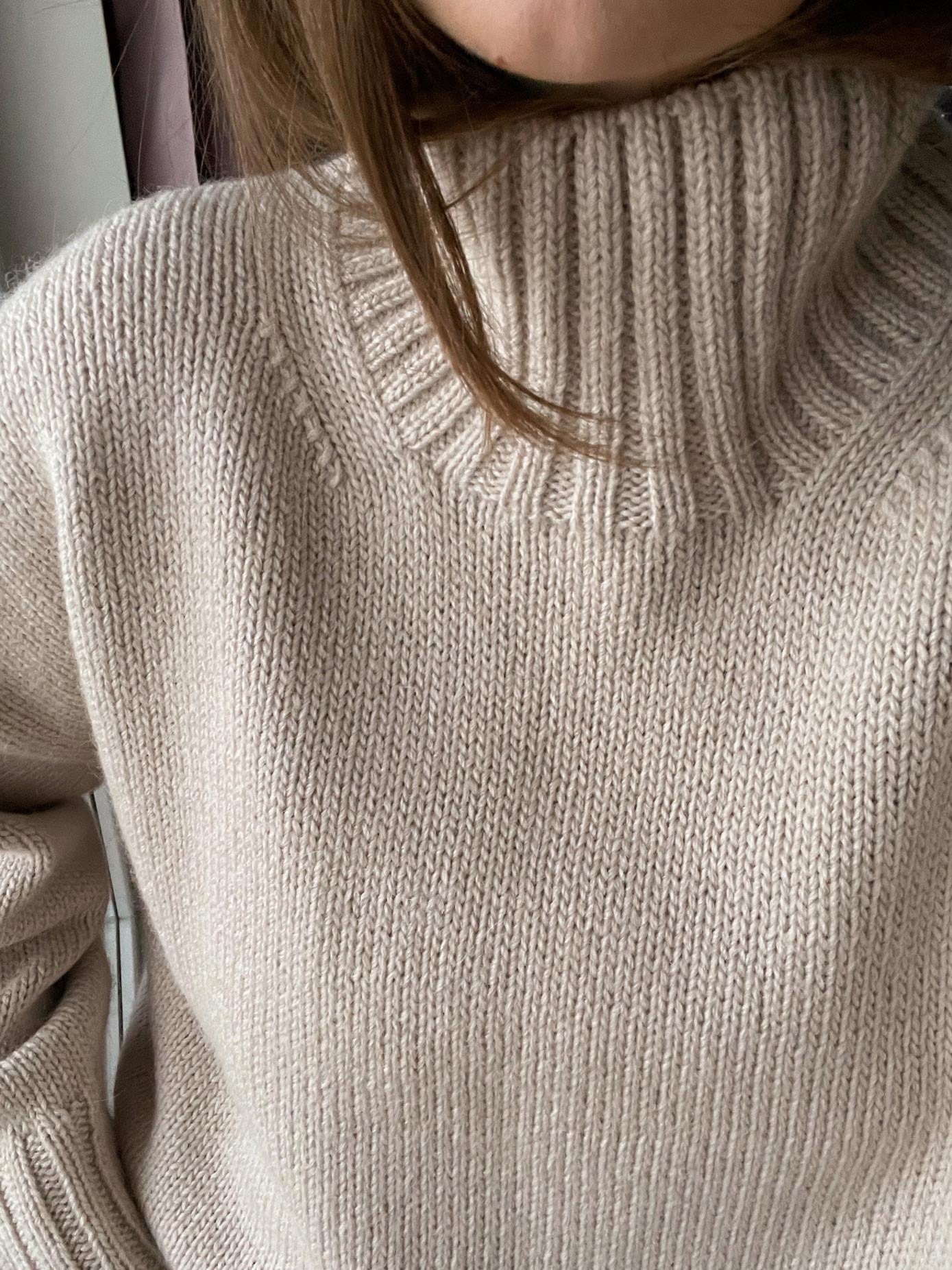 Cecil Sweater knitting guide for comfortable oversized fit