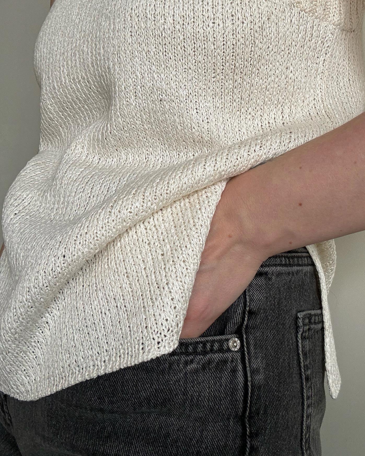 Chantal Top Pattern – Morecaknit Knitting Patterns Store