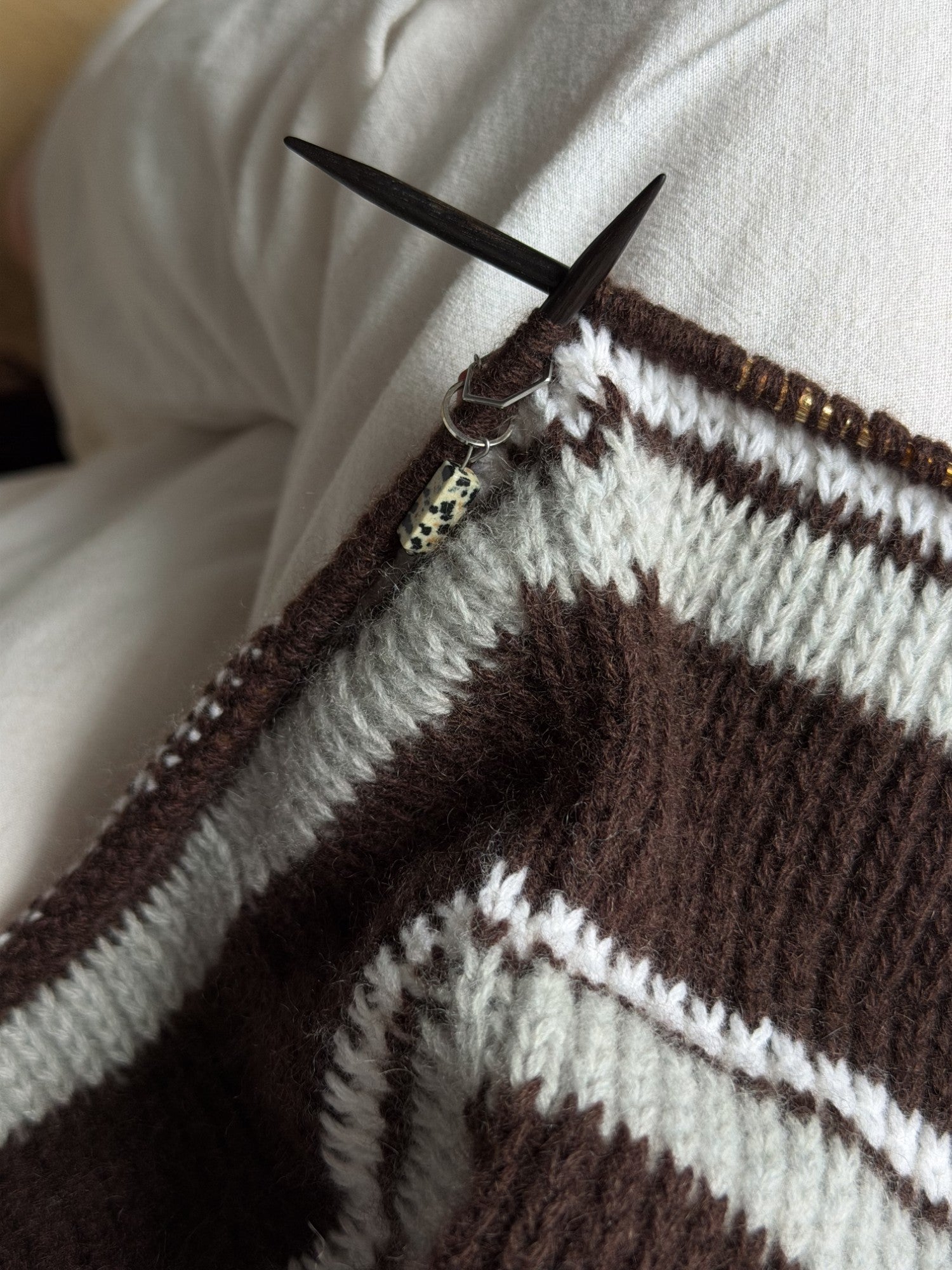 Chantal Polo by Moreca Knit, a modern textured polo sweater with slip stitch fabric, relaxed fit and refined construction