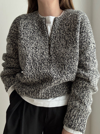 Luna Zip Sweater [DA]