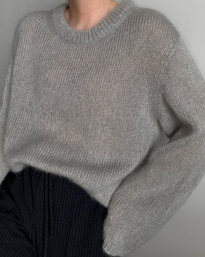 Weicher und leichter Micaela Sweater in Fingering-Garn.