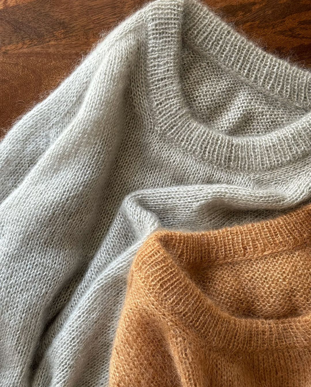 Detailed knit guide for Micaela Sweater, featuring stockinette stitch.