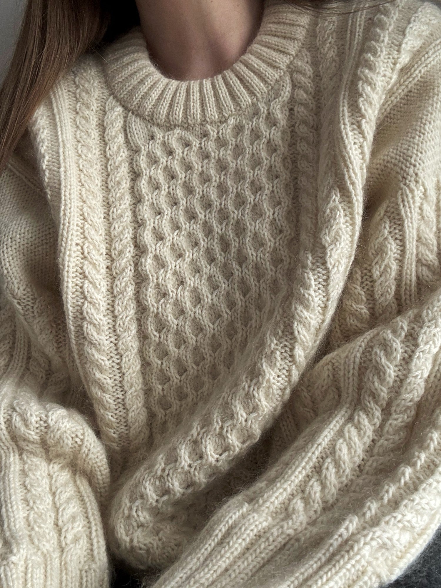 Ninon Sweater Knitting Pattern – Morecaknit Knitting Patterns Store