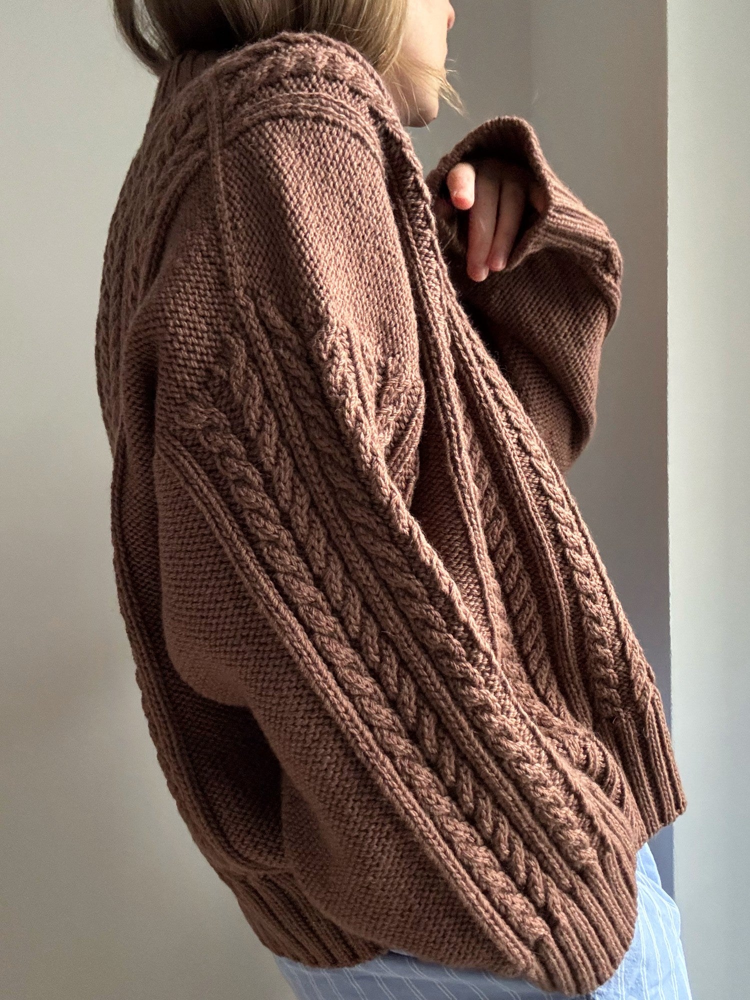 Ninon Sweater Knitting Pattern – Morecaknit Knitting Patterns Store